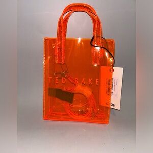 NWT Ted baker London  mini Sheacon jelly style crossbody bag